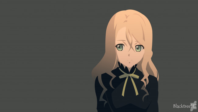 Обои картинки фото аниме, tales of zestiria, фон, взгляд, девушка