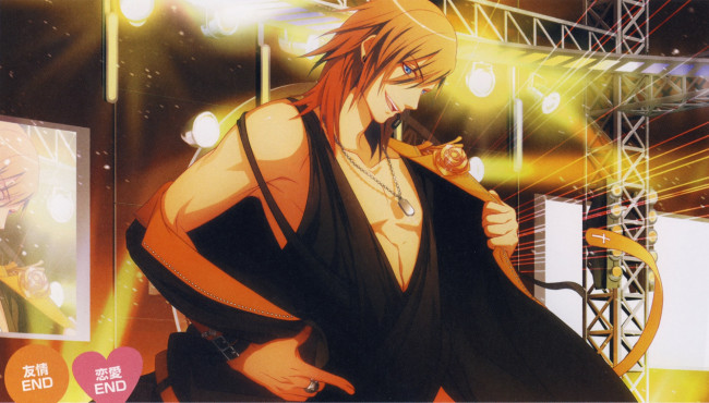 Обои картинки фото аниме, uta no prince-sama, jinguji, ren