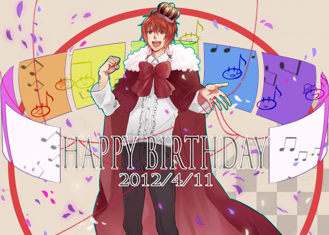 Обои картинки фото аниме, uta no prince-sama, ittoki, otoya