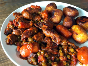 Картинка еда вторые+блюда рагу картофель