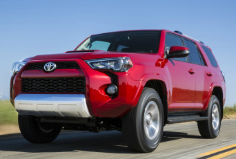 Картинка toyota+4runner+2013 автомобили toyota 2013 4runner красный