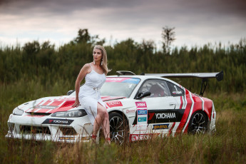 Картинка автомобили -авто+с+девушками nissan silvia