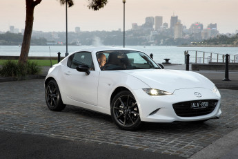 обоя mazda mx-5 rf au-spec 2017, автомобили, mazda, au-spec, rf, mx-5, белый, 2017