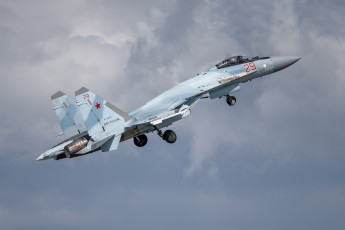 Картинка su-35s авиация боевые+самолёты россия ввс