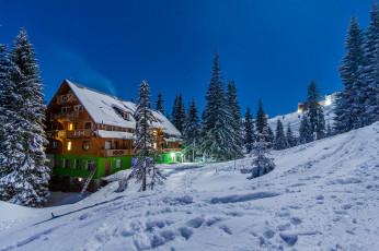 Картинка города -+здания +дома дом снег а