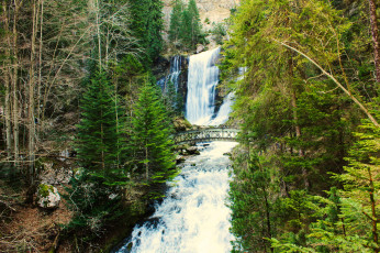 Картинка природа водопады простор