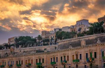 Картинка valletta города валетта+ мальта простор