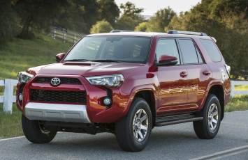 Картинка toyota+4runner+trail+2013 автомобили toyota trail 4runner red 2013