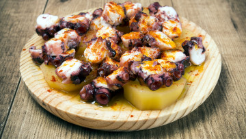 Картинка еда рыбные+блюда +с+морепродуктами морепродукты