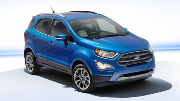 Картинка ford+ecosport+2018 автомобили ford 2018 blue ecosport