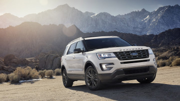 обоя ford explorer xlt sport appearance package 2017, автомобили, ford, explorer, xlt, sport, appearance, package, 2017