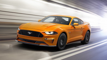 Картинка ford+mustang+v8-gt+with+performance+package+2018 автомобили ford mustang v8-gt with performance package 2018