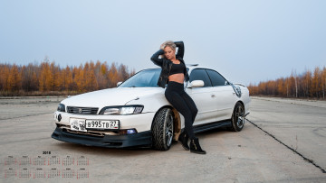 Картинка календари девушки машина девушка взгляд 2018