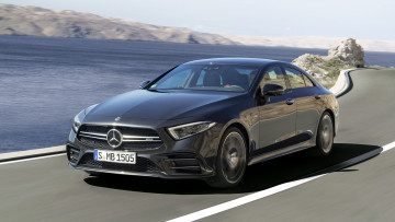 Картинка mercedes-benz+amg+cls-53+4matic++2019 автомобили mercedes-benz 2019 чёрный amg cls-53 4matic