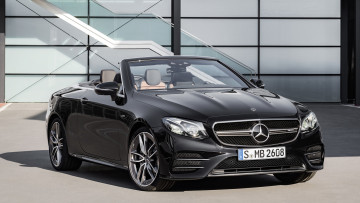 обоя mercedes-benz amg e-53 cabrio 4matic  2019, автомобили, mercedes-benz, 4matic, cabrio, e-53, amg, 2019