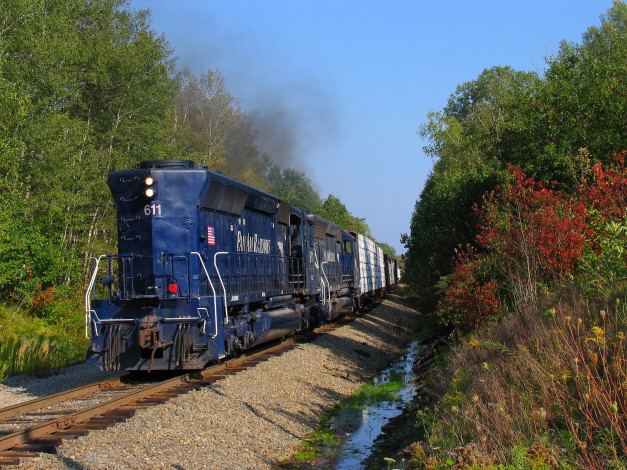 Обои картинки фото техника, поезда, локомотив, состав