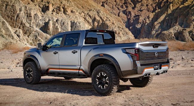 Обои картинки фото nissan titan warrior concept 2017, автомобили, nissan, datsun, titan, warrior, concept, 2017