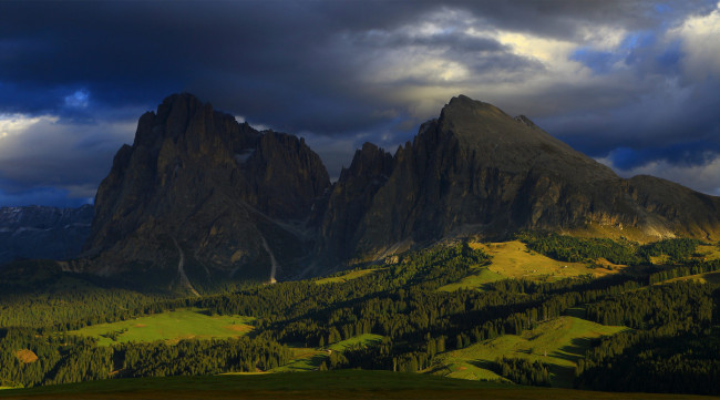 Обои картинки фото природа, горы, простор