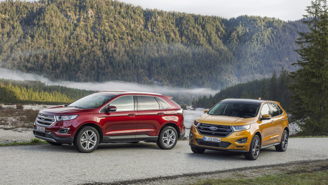 Обои картинки фото ford edge 2017, автомобили, ford, edge, 2017