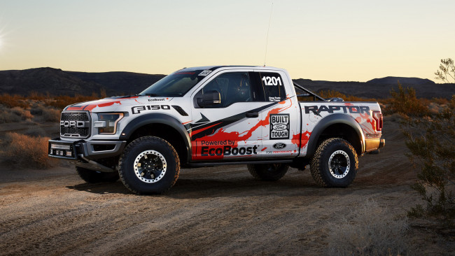 Обои картинки фото ford f-150 raptor race truck 2017, автомобили, ford, 2017, raptor, race, truck, f-150