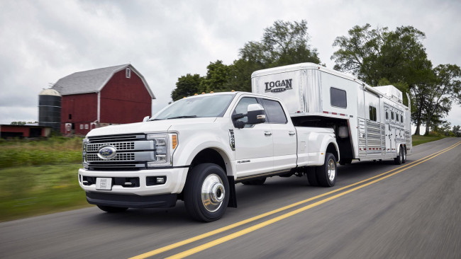 Обои картинки фото ford f-450 super duty platinum crew cab 2017, автомобили, ford, cab, crew, platinum, duty, super, f-450, 2017