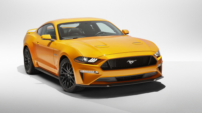Обои картинки фото ford mustang v8-gt with performance package 2018, автомобили, ford, mustang, v8-gt, with, performance, package, 2018