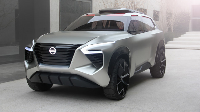 Обои картинки фото nissan xmotion concept 2018, автомобили, nissan, datsun, 2018, concept, xmotion