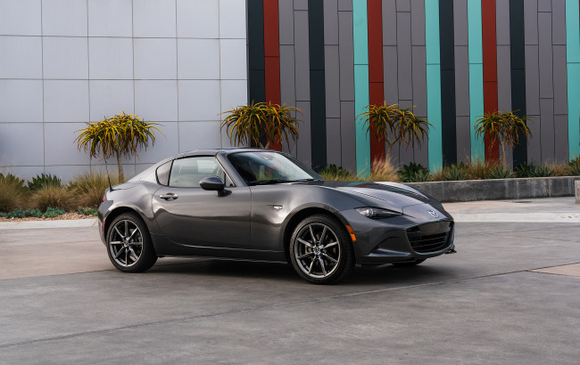 Обои картинки фото mazda mx-5 miata rf north america 2016, автомобили, mazda, rf, 2016, america, north, miata, mx-5