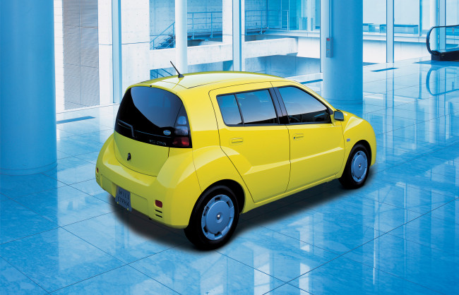 Обои картинки фото toyota will cypha 2002, автомобили, toyota, 2002, cypha, will