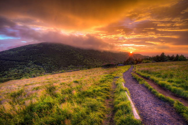 Обои картинки фото природа, дороги, простор