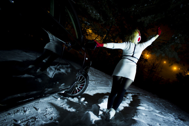 Обои картинки фото автомобили, -авто с девушками, toyota, corolla