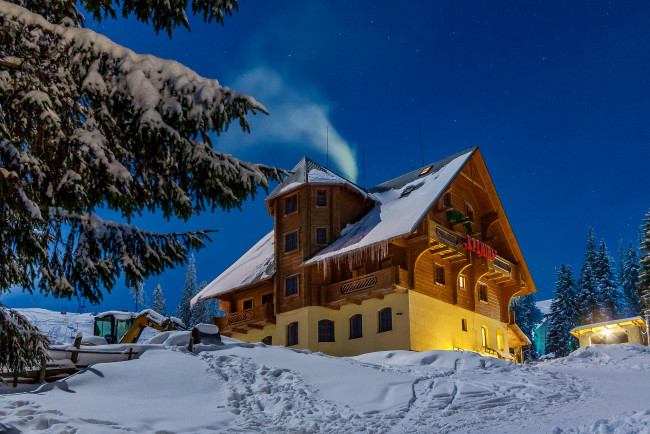 Обои картинки фото города, - здания,  дома, дом, снег, а