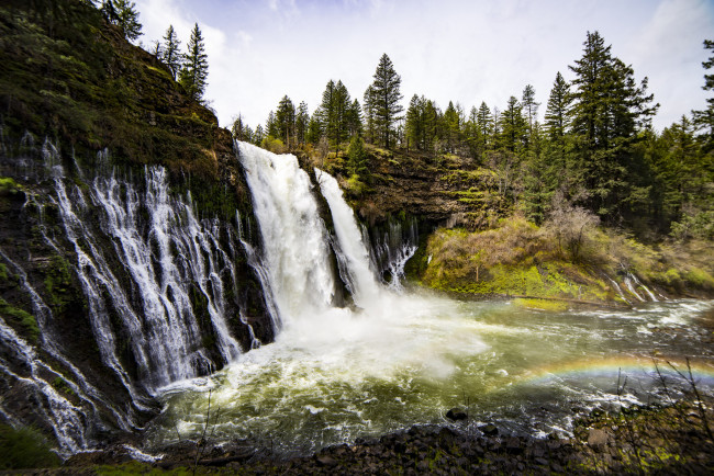 Обои картинки фото природа, водопады, простор