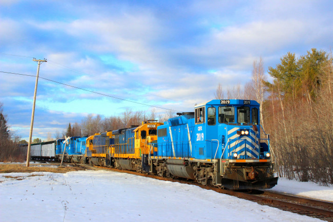 Обои картинки фото техника, поезда, локомотив, состав