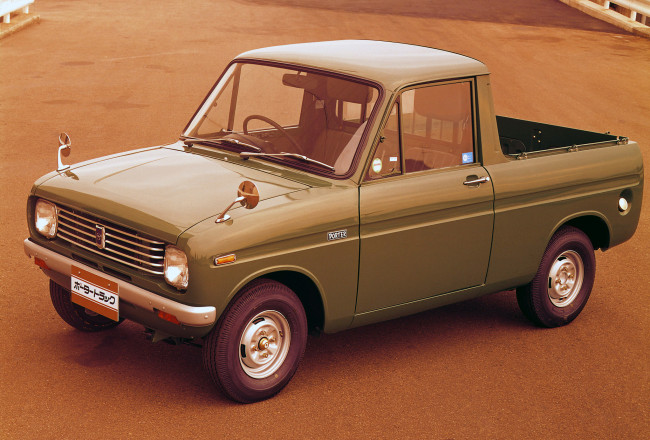 Обои картинки фото mazda porter track 1968, автомобили, mazda, 1968, track, porter
