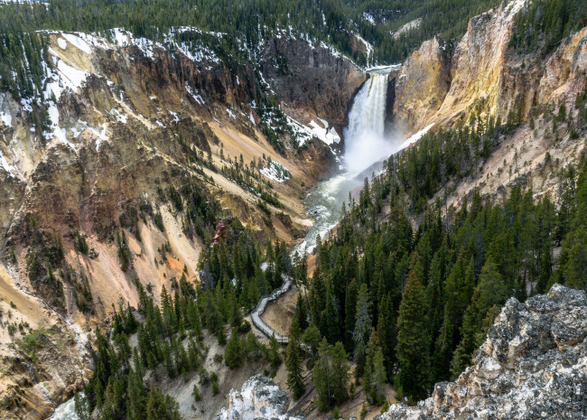 Обои картинки фото природа, водопады, простор