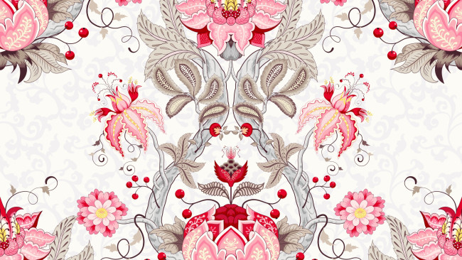 Обои картинки фото векторная графика, цветы , flowers, цветы, фон