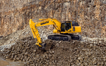 Картинка komatsu+pc490lc-11 техника экскаваторы строительные машины komatsu pc490lc-11 гусеничный экскаватор 4k спецтехника