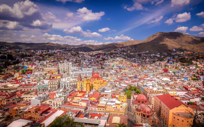 Обои картинки фото guanajuato, mexico, города, - панорамы