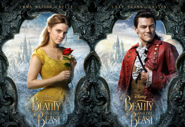 Обои картинки фото кино фильмы, beauty and the beast, коллаж