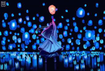 Картинка аниме mo+dao+zu+shi лань ванцзи фонари