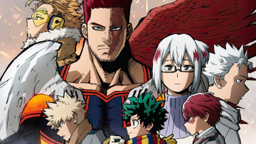 обоя аниме, boku no hero academia, моя, геройская, академия