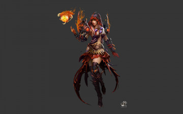 Картинка видео+игры legend+of+the+cryptids девушка магия