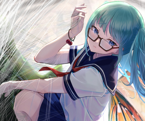 Обои картинки фото аниме, vocaloid, вокалойд