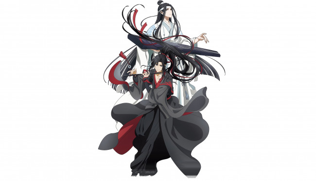 Обои картинки фото аниме, mo dao zu shi, the, untamed, неукротимый, повелитель, чэньцин, мосян, тунсю, mo, dao, zu, shi, магистр, дьявольского, культа