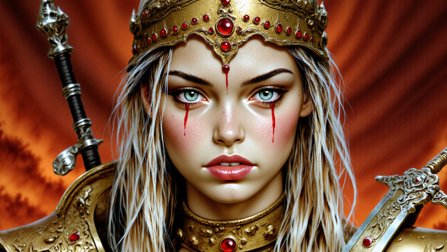 Обои картинки фото фэнтези, девушки, нейросети, графика, нейроарт, ai, art, нейронные, сети, рисунки, нейро, искусство, нейрографика, graphics, neuroart, neural, networks, drawings, neuro, neurography