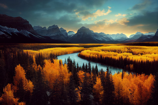 Обои картинки фото разное, компьютерный дизайн, пейзаж