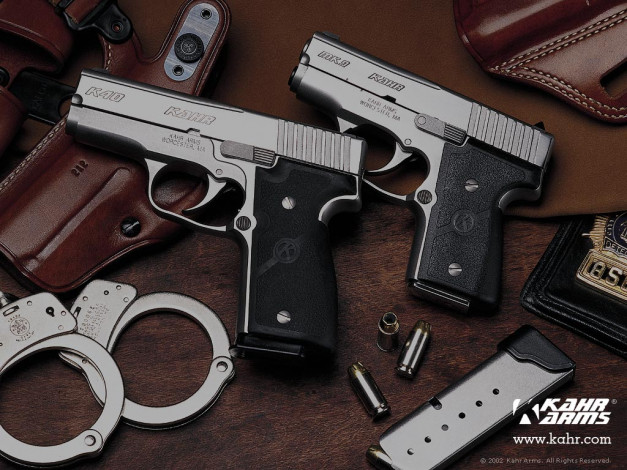 Обои картинки фото kahr, оружие, пистолеты