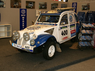 Картинка citroen cv dakar автомобили выставки уличные фото