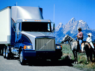 Картинка volvo vn автомобили trucks